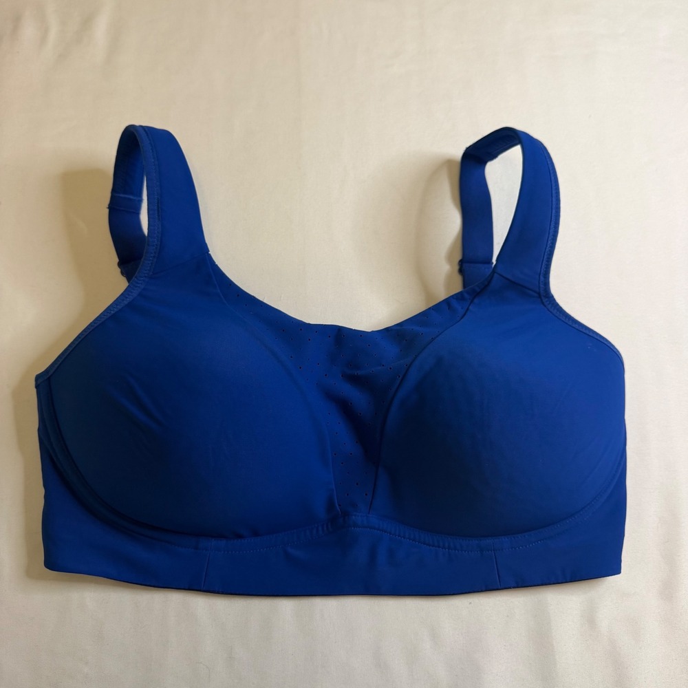 Lululemon Run Times Bra Royal Blue High Support Sports Bra 34DD